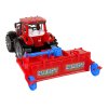 198882 3 traktor s trecim pohonem a pluhem cerveny
