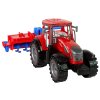 198882 6 traktor s trecim pohonem a pluhem cerveny