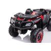 Dětská elektrická čtyřkolka XT Speed 4x80W 24V červená17