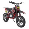 Dětská elektrická motorka RENEGADE 50R 500W 36V červená05