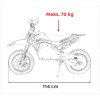 Dětská elektrická motorka RENEGADE 50R 500W 36V modrá03