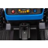 Dětský elektrický traktor BBH 030 s přívěsem modrý16
