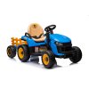 Dětský elektrický traktor BBH 030 s přívěsem modrý01