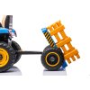 Dětský elektrický traktor BBH 030 s přívěsem modrý12