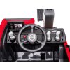 Dětský elektrický bagr Volvo 2x45W červený12