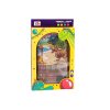 211780 2 dovednostni hra pinball dinosauri s hnedym stojanem