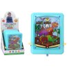 212893 hra obratnosti flipper dinosauri modra deska