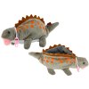 210283 plysovy dinosaurus penal sedy se zavesem