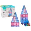 Set de 59 de blocuri magnetice colorate