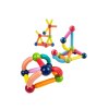 Set truse de constructii magnetice 46 de piese colorate