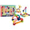 Set truse de constructii magnetice 46 de piese colorate