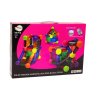 Set cuburi magnetice cu iluminare de fundal 54 buc