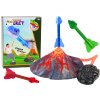 213088 sada na hrani s nastavitelnym odpalovacem raket dinosauri a sopka