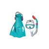 210376 sada na potapeni maska snorchl ploutve modra bestway 25020