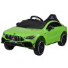 217699 detske elektricke auticko mercedes amg cla 45s zelene