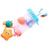 214351 7 hracky do koupele set organizer lode