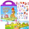 216862 pohadkove album s nalepkami zamek princezny nalepky