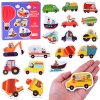 216829 puzzle skladacka 23 dilku vozidla auta stavebni stroje