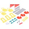 Set portiere de fotbal pentru copii cu minge si conuri
