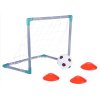 Set portiere de fotbal pentru copii cu minge si conuri