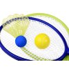 216175 4 sada na badminton a tenis s penovym mickem a kosikem