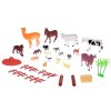 Set animale de fermă Cai vaci câini rațe 27 piese