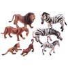 214876 1 sada zviratek safari figurky lev zebra