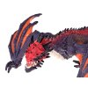 217492 3 sedo oranzovy drak figurka na hrani 21 cm