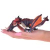 217492 5 sedo oranzovy drak figurka na hrani 21 cm