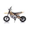 Dětská elektrická motorka Cross 350W 36V béžová05