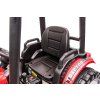 Dětský elektrický traktor Hercules s přívěsem 24V červený11