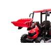 Dětský elektrický traktor Hercules s přívěsem 24V červený02