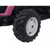 Dětský elektrický traktor GROW 1804 24V růžový17