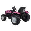 Dětský elektrický traktor GROW 1804 24V růžový06