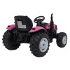 Dětský elektrický traktor GROW 1804 24V růžový08