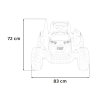 Dětský elektrický traktor GROW 1804 24V zelený02