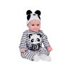 pol pl Urocza miekka Lalka Chlopiec 45cm jak zywa ubrana kombinezon Panda ZA5358 21398 8