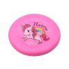 Disc zburător Frisbee unicorn roz