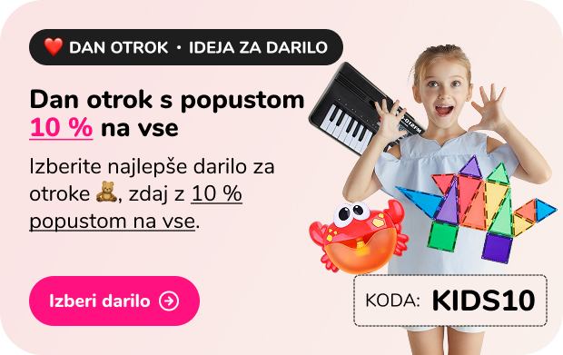 Dan otrok s popustom 10 % na vse