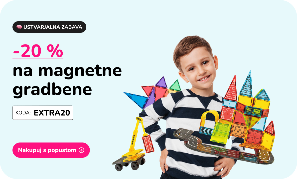 -20 % na magnetne gradbene