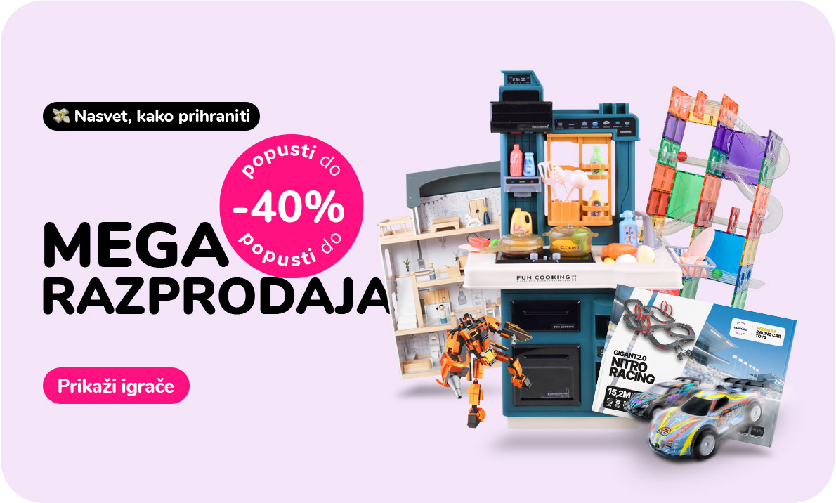 Mega razprodaja popusti do -40%