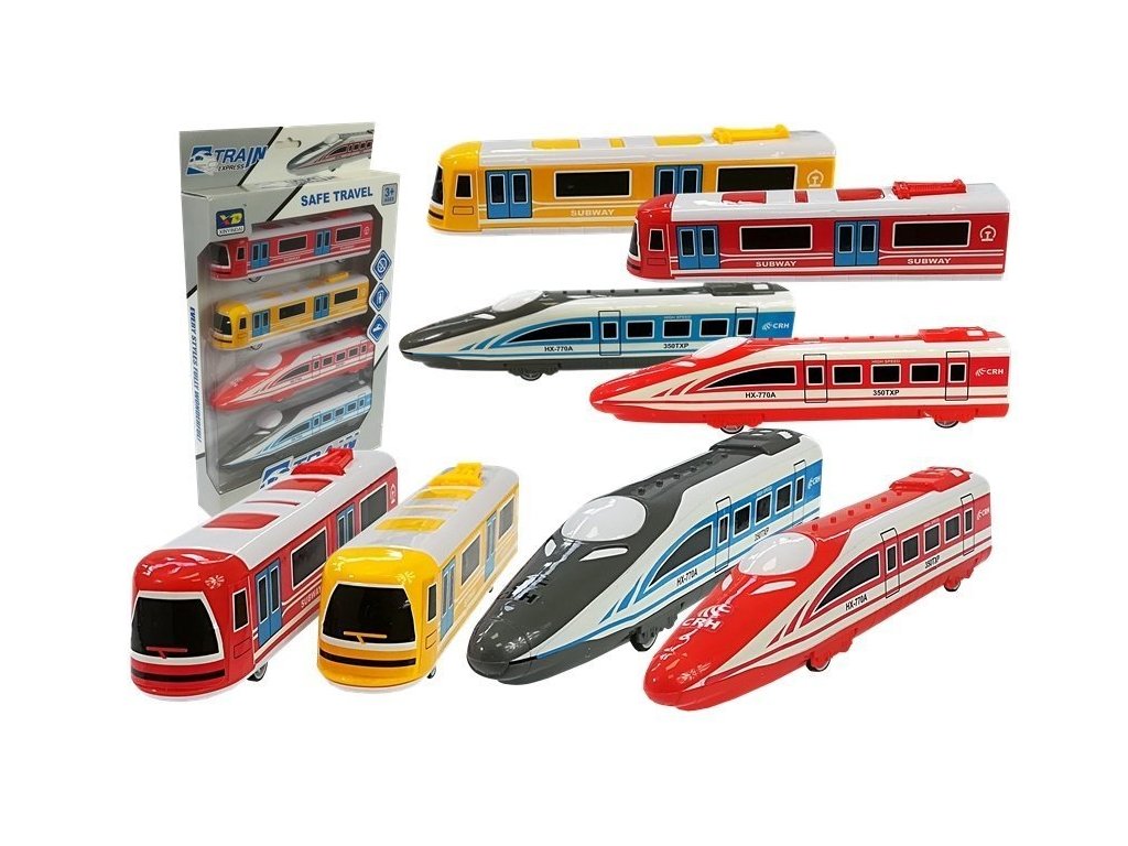 Komplet vagonov Pendolino različnih tipov