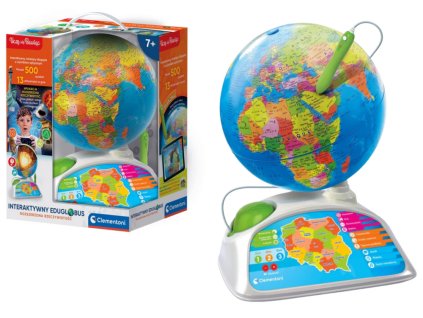 Eduglobe Clementoni 50847 interaktivni izobraževalni globus