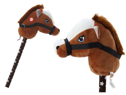 224268 kun na tyci hobby horse kratkosrsty se zvuky tmave hnedy