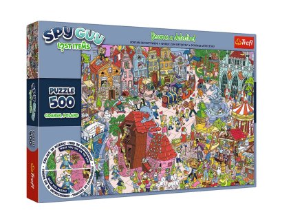 225057 puzzle spy guy najdi rozdily gdansk 500 dilku trefl