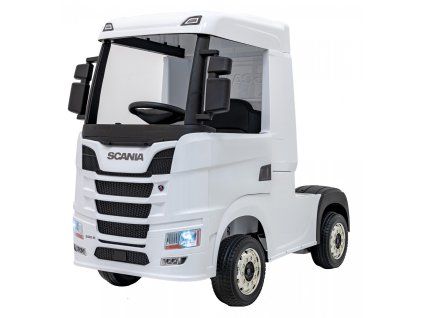 pojazd scania r serie bialy