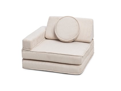 Dětské rozkládací pěnové křeslo SHAPPY ORIGINAL manšestr (Barva Lollipop)