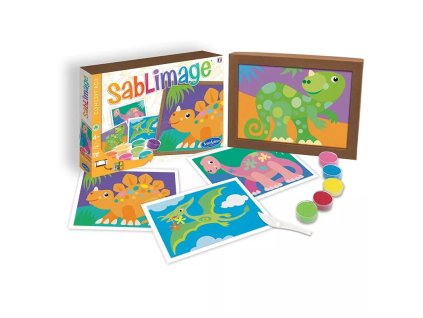 239916 sablimage piskove obrazky dinosauri