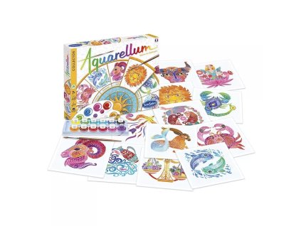 240999 akvarely znameni zverokruhu