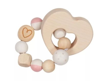 239394 hracka do ruky srdce ruzova